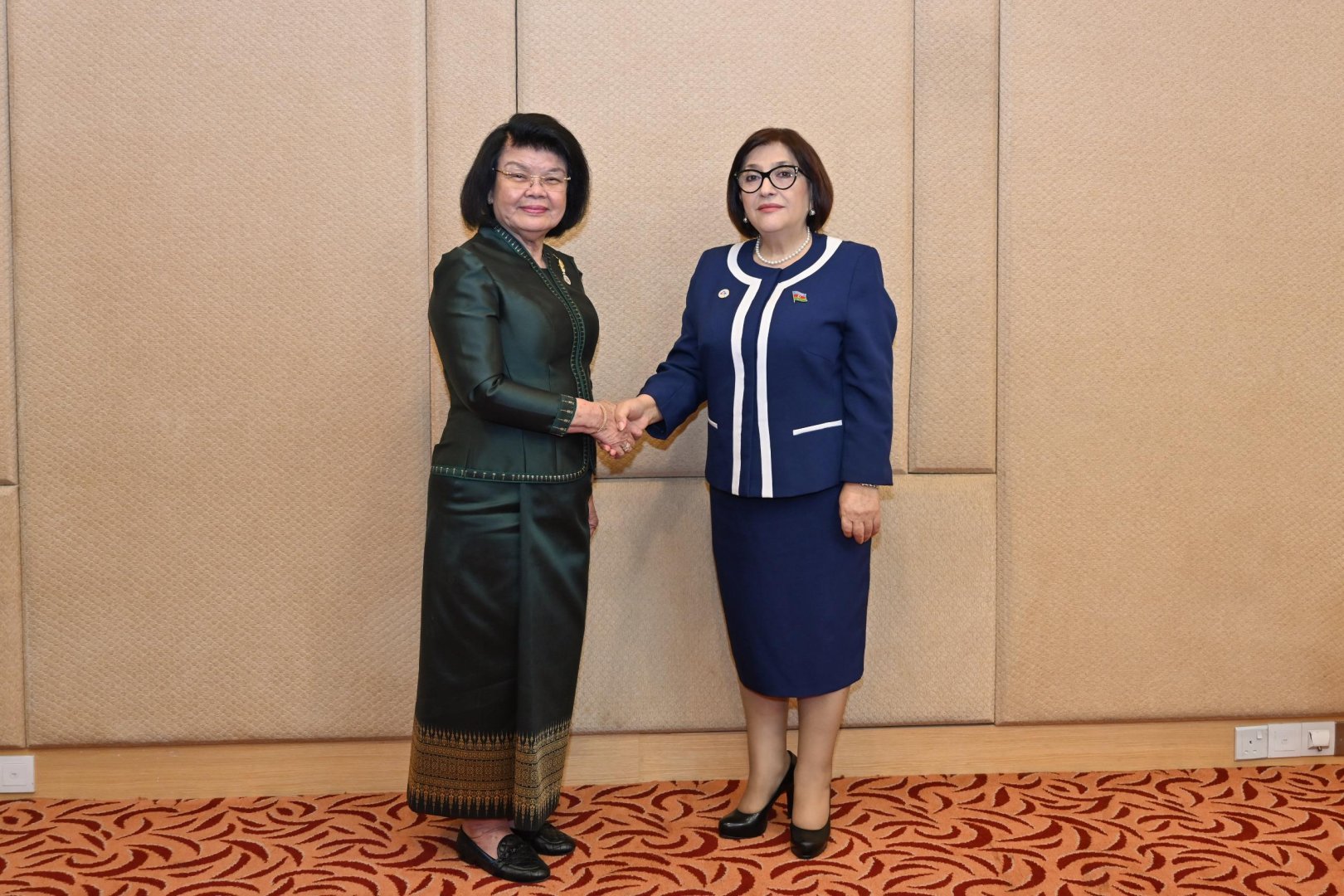 Azerbaijani Parliament Speaker meets with Cambodian counterpart (PHOTO)