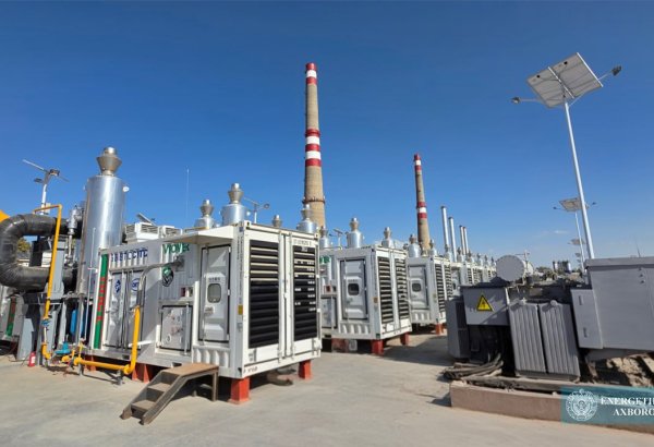 Uzbekistan boosts energy efficiency with new gas-engine power plant