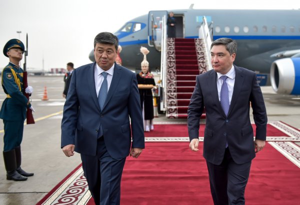 Kazakhstan’s Prime Minister arrives in Kyrgyzstan for OTS summit