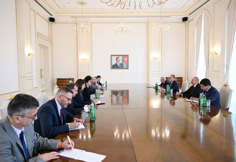 President Ilham Aliyev receives Commissioner Marta Kos (PHOTO)