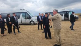 EU сommissioner for enlargement observes demining process in Azerbaijan's Aghdam (PHOTO)