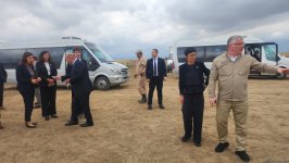 EU сommissioner for enlargement observes demining process in Azerbaijan's Aghdam (PHOTO)