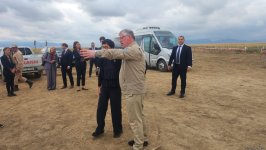 EU сommissioner for enlargement observes demining process in Azerbaijan's Aghdam (PHOTO)