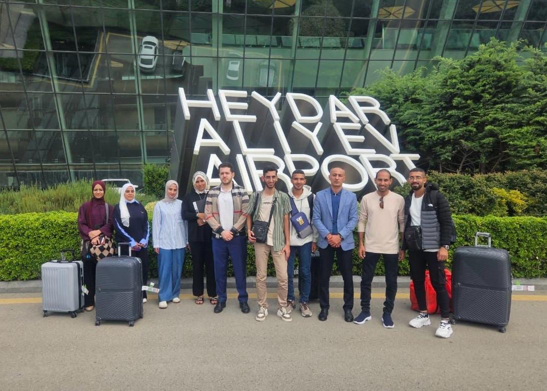 Azerbaijan evacuates Palestinian students from Gaza to pursue education (PHOTO)