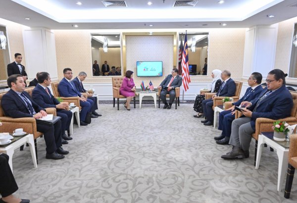 Azerbaijani Parliament Speaker meets her Malaysian counterpart