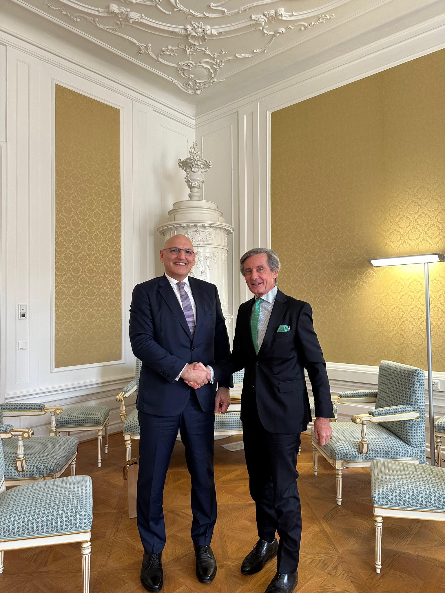 Elchin Amirbayov holds talks with Austrian officials (PHOTO)