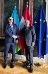 Elchin Amirbayov holds talks with Austrian officials (PHOTO)