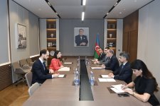 Azerbaijani foreign minister meets with newly appointed French ambassador (PHOTO)