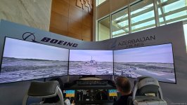 Azerbaijan’s Baku showcases 'Boeing 787 Dreamliner' simulator presentation (PHOTO)