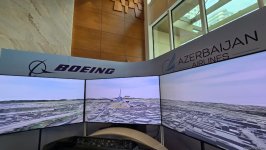Azerbaijan’s Baku showcases 'Boeing 787 Dreamliner' simulator presentation (PHOTO)