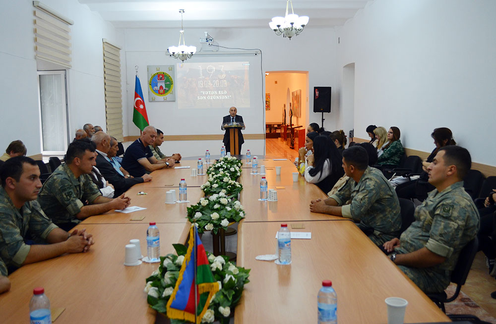 Azerbaijani Army commemorates 2nd anniversary of anti-terror measures (PHOTO)