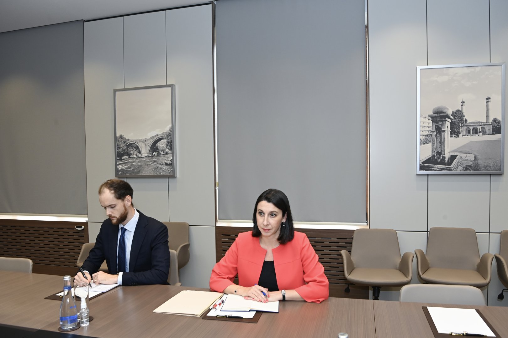 Azerbaijani foreign minister meets with newly appointed French ambassador (PHOTO)