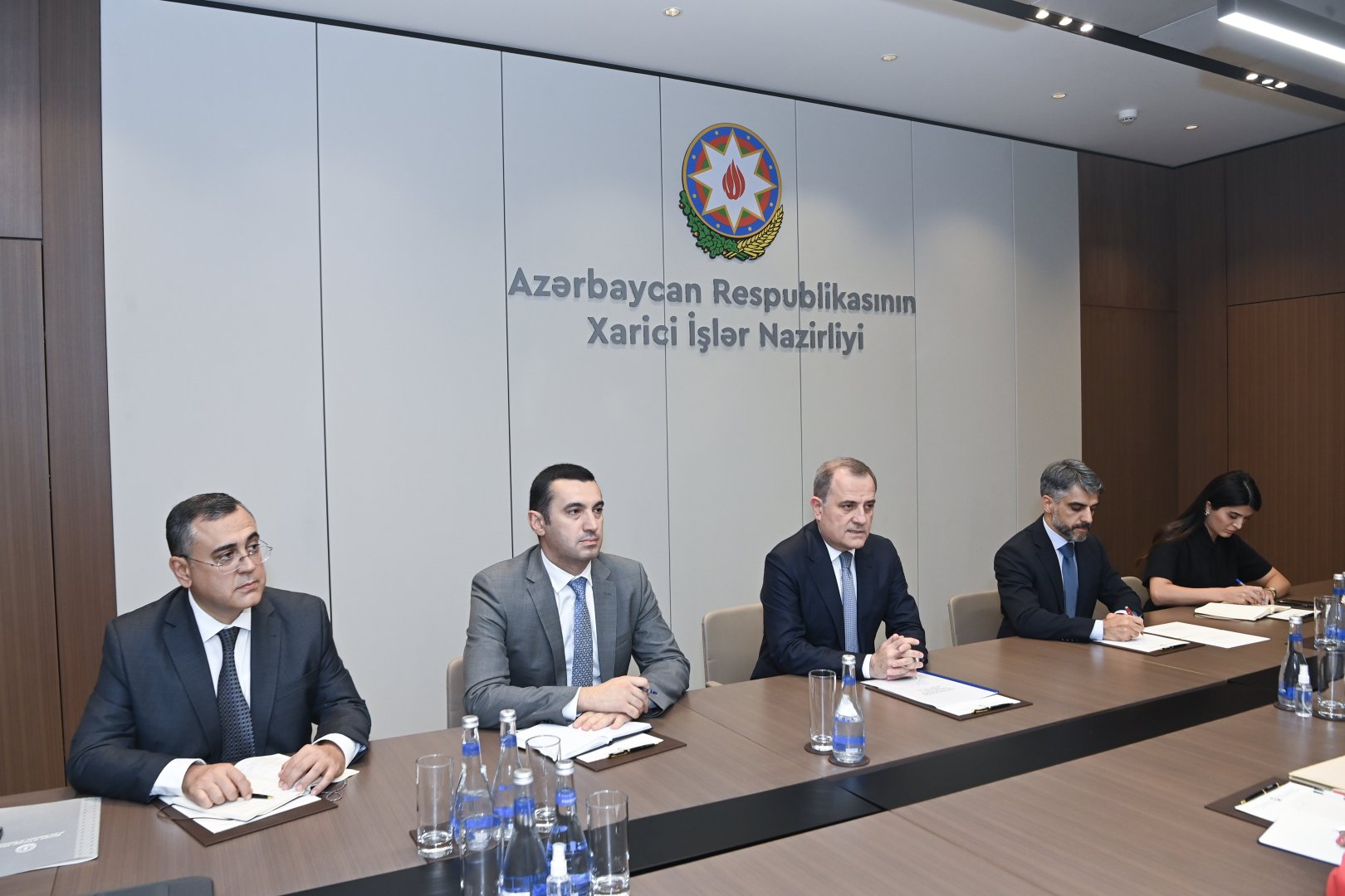 Azerbaijani foreign minister meets with newly appointed French ambassador (PHOTO)