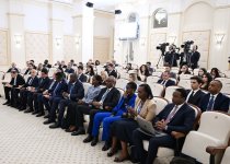 President Ilham Aliyev and Rwandan President exchange signed documents, make press statements (PHOTO)