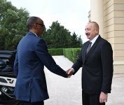 Baku hosts official welcome ceremony for President of Rwanda (PHOTO)