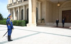 Baku hosts official welcome ceremony for President of Rwanda (PHOTO)