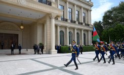 Baku hosts official welcome ceremony for President of Rwanda (PHOTO)
