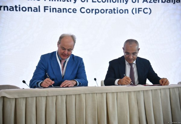 Azerbaijan, IFC ink deal to strengthen public-private co-op capacity