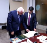 Georgian minister visits Azerbaijani diaspora committee (PHOTO)