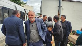 Azerbaijan's Hasanriz welcomes more ex-IDPs with keys to new homes in Aghdara (PHOTO)