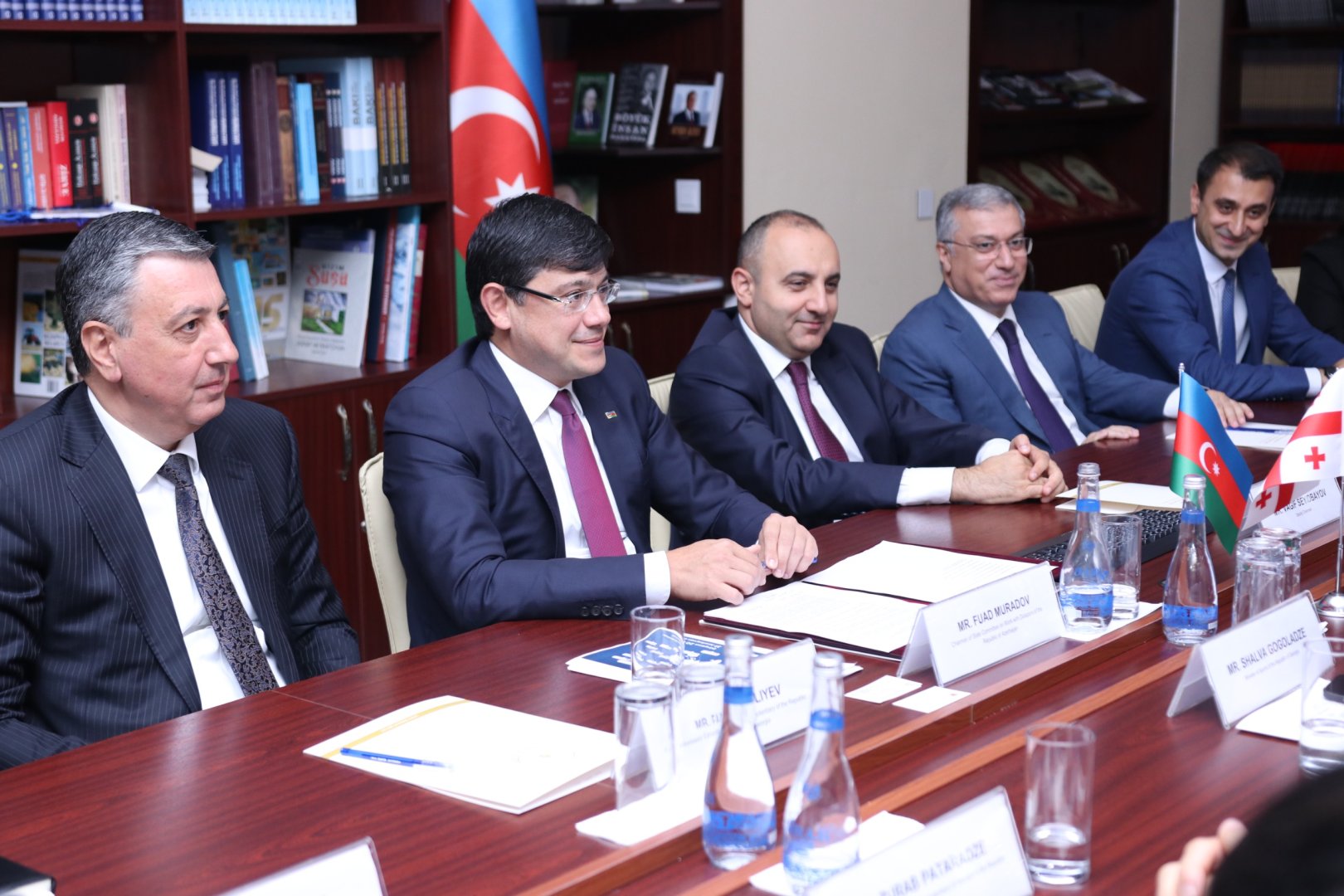 Georgian minister visits Azerbaijani diaspora committee (PHOTO)