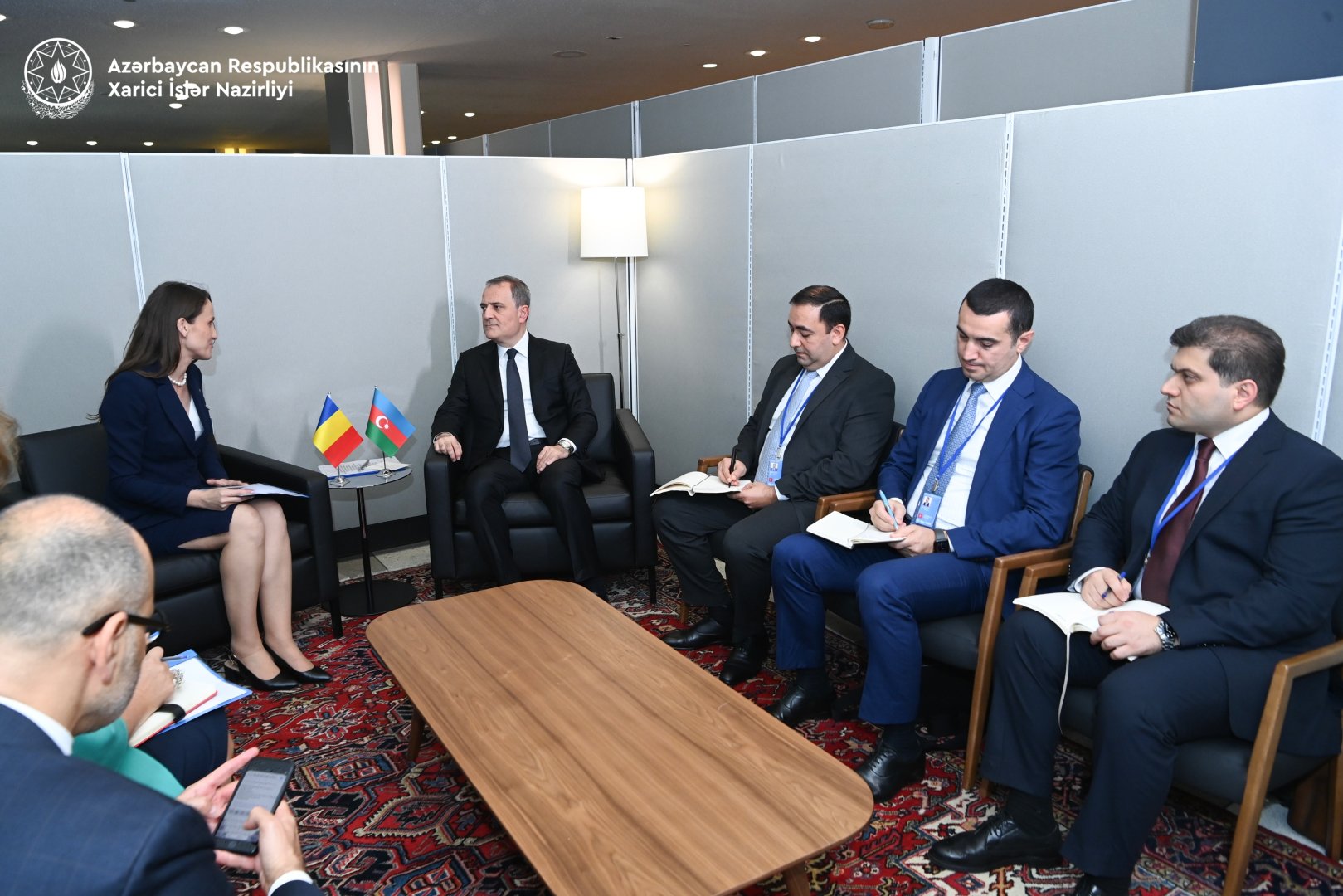 Azerbaijan, Romania discuss Middle Corridor and green energy co-op at UNGA