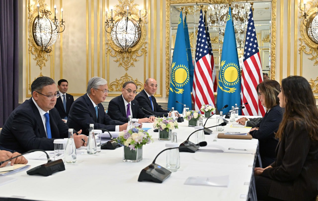 Kazakhstan's Tokayev meets U.S. Chamber CEO to discuss joint economic projects