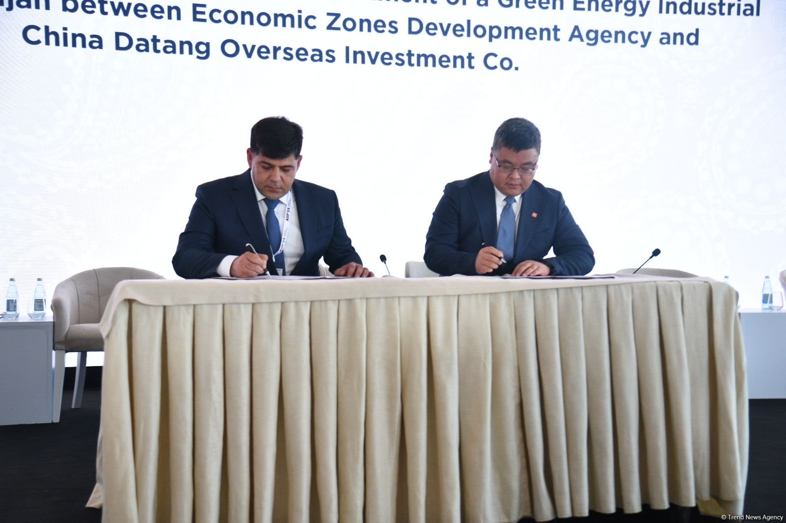 Azerbaijan, China sign deal to build Green Energy Industrial Park