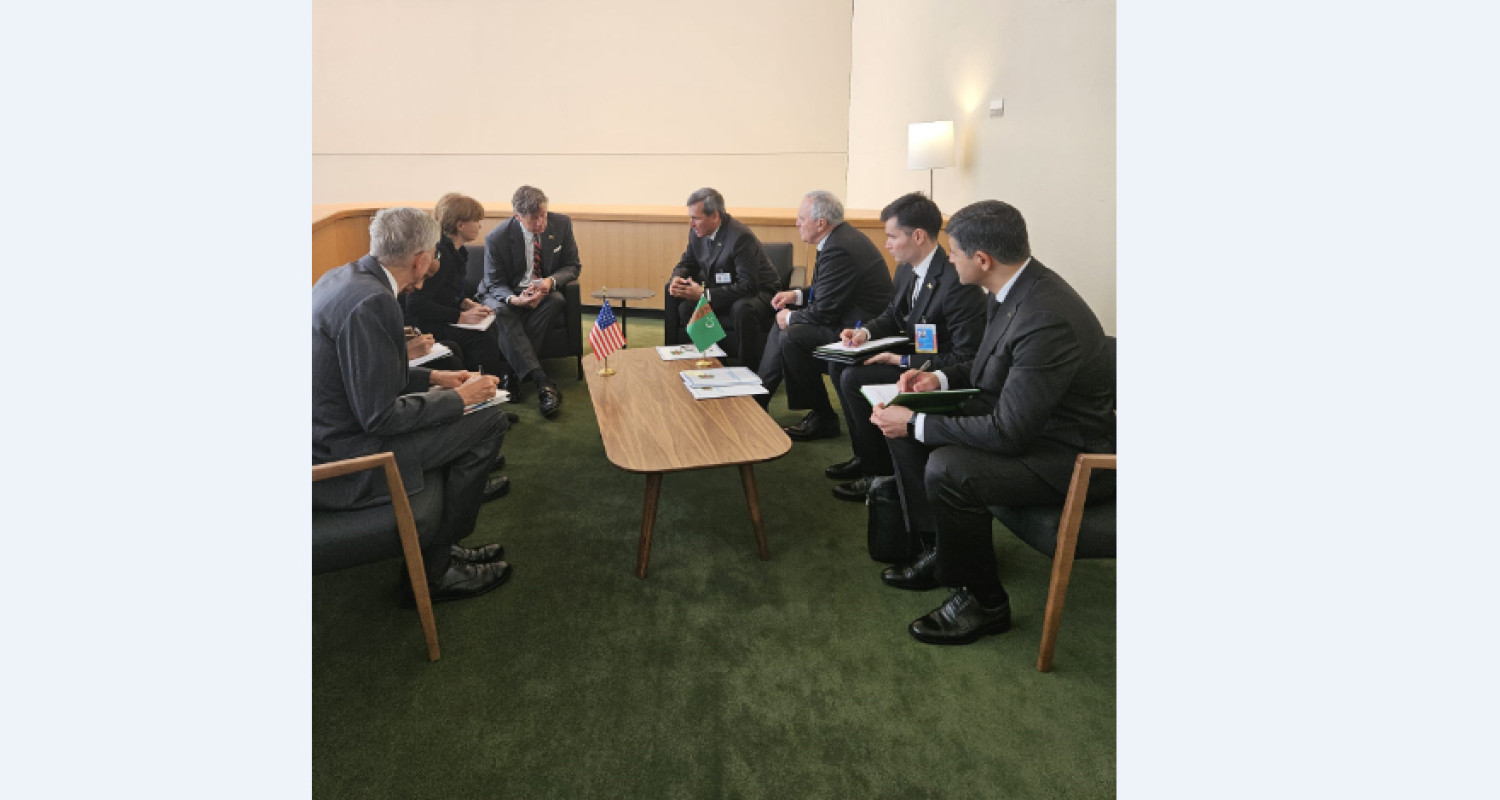 Turkmenistan, U.S. emphasize investment and technology co-op in New York talks