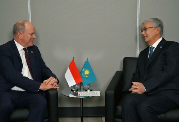 President Tokayev invites Monaco's Prince to Kazakhstan for official visit