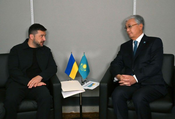 Tokayev, Zelenskyy hold talks on UNGA sidelines