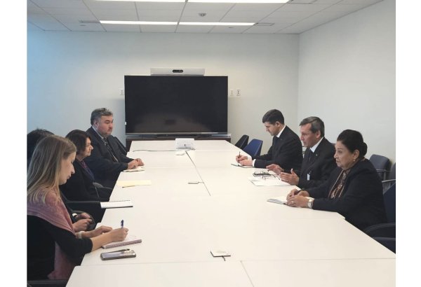 Turkmen FM, UN Political Chief debate peace initiatives behind UNGA scenes