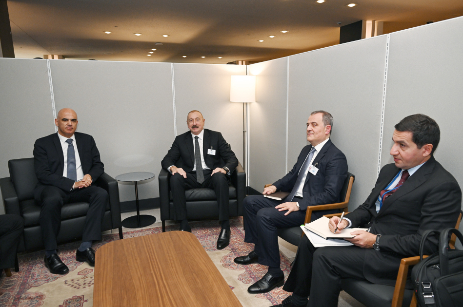 President Ilham Aliyev meets Council of Europe SecGen at UN HQ in New York (PHOTO)
