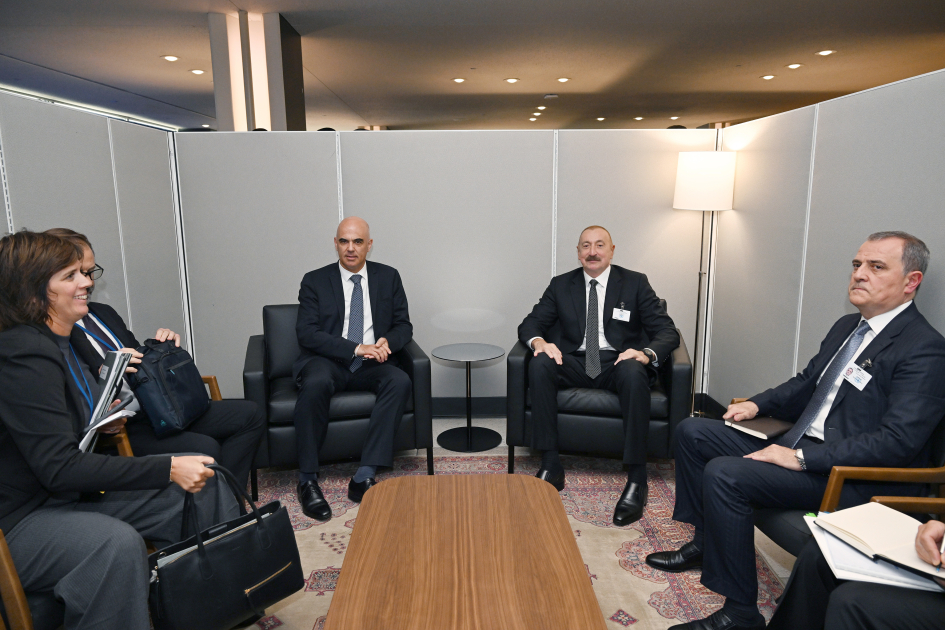President Ilham Aliyev meets Council of Europe SecGen at UN HQ in New York (PHOTO)