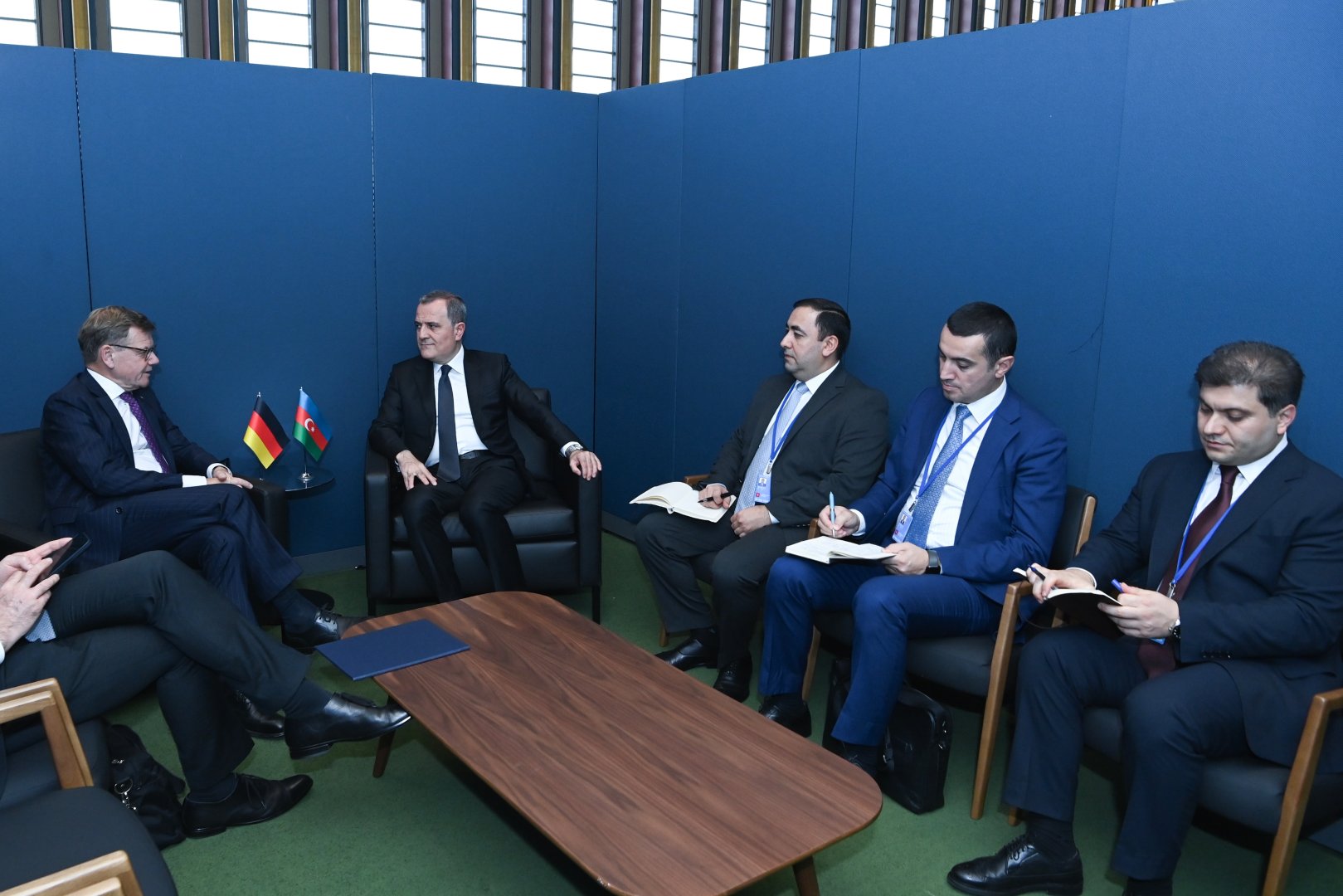 Azerbaijan’s FM meets German counterpart at UNGA (PHOTO)