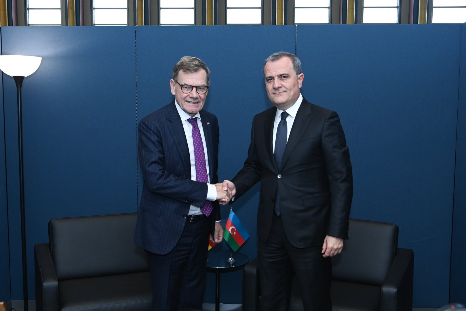 Azerbaijan’s FM meets German counterpart at UNGA (PHOTO)