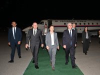 Chairwoman of National Assembly of Serbia arrives in Azerbaijan (PHOTO)