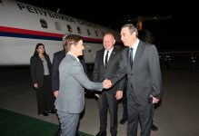 Chairwoman of National Assembly of Serbia arrives in Azerbaijan (PHOTO)