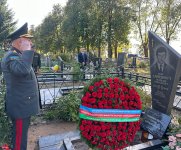 Chief of General Staff pays tribute to Azerbaijan’s National Hero in Belarus (PHOTO)