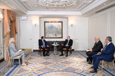 President Ilham Aliyev meets President and CEO of Blackstone in New York (PHOTO/VIDEO)