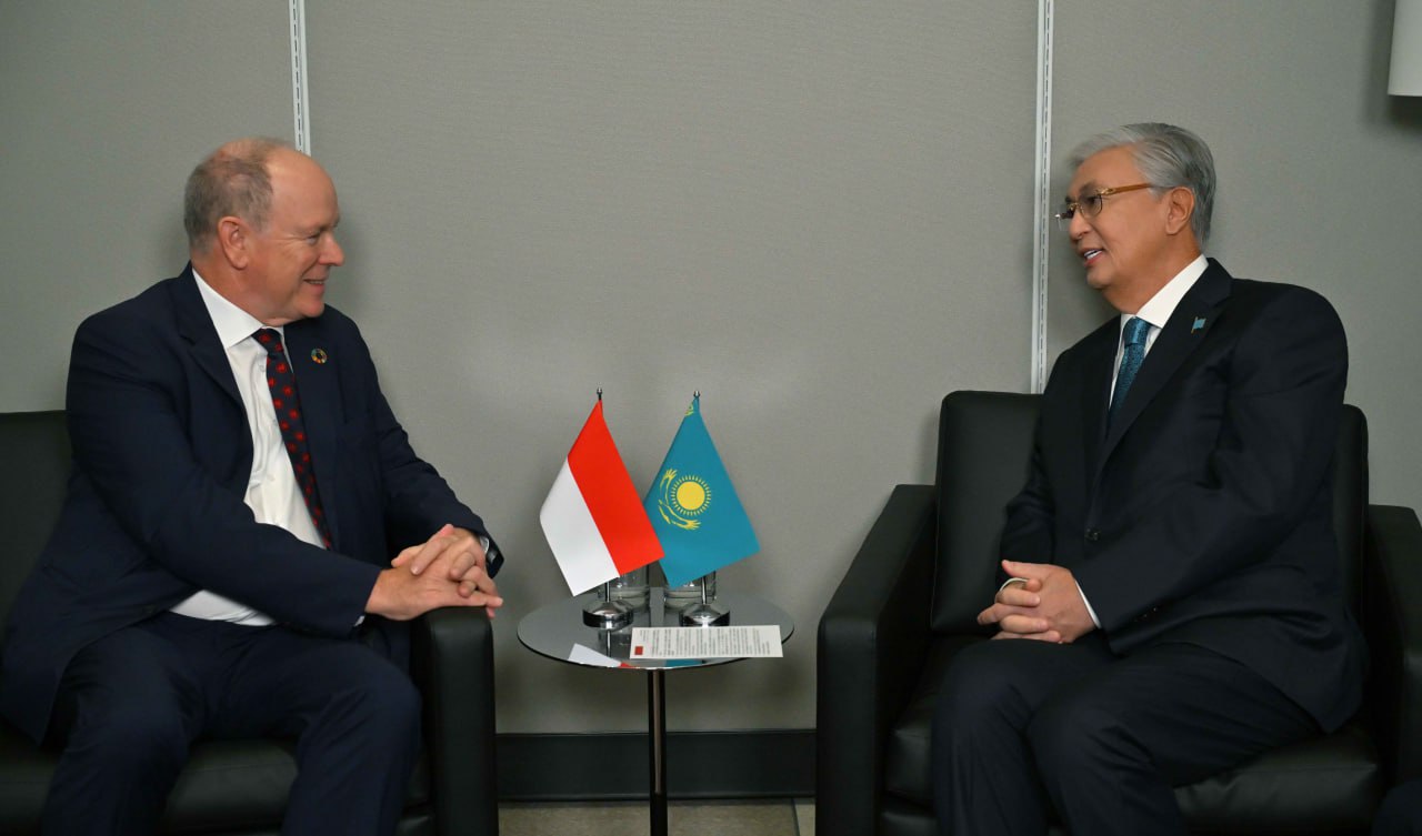 President Tokayev invites Monaco's Prince to Kazakhstan for official visit