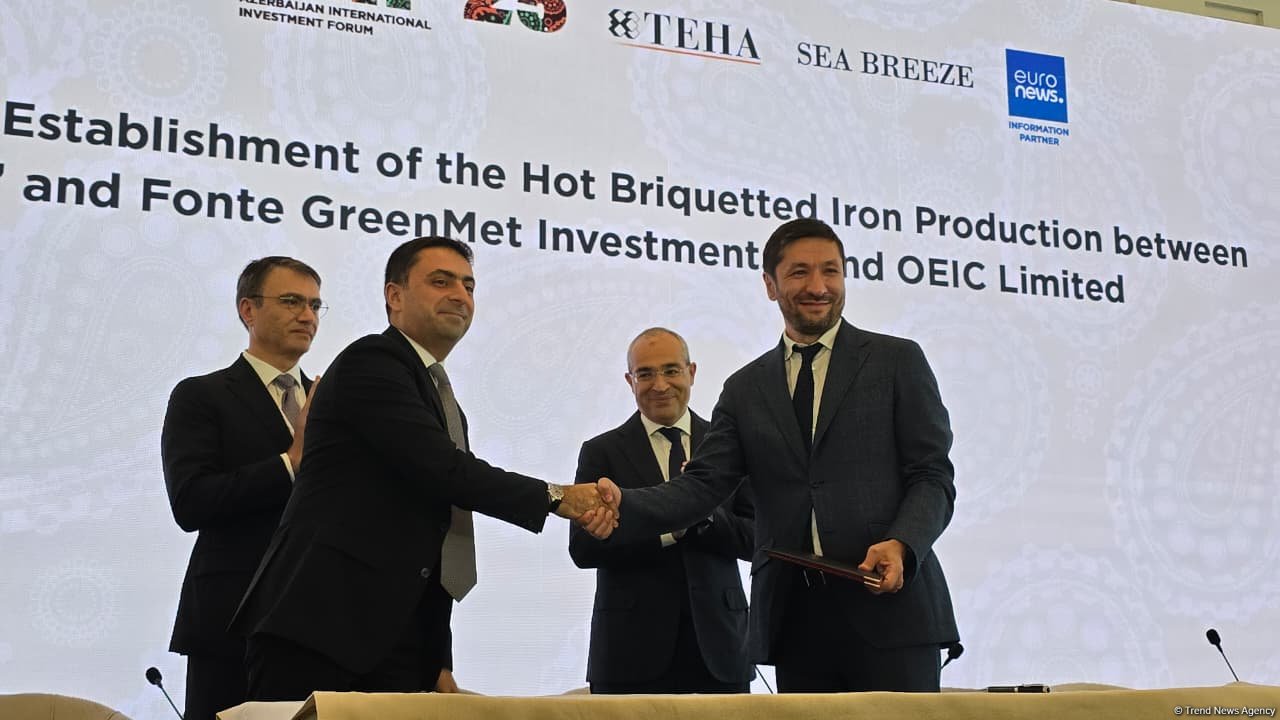 Azerbaijan, Kazakhstan strike iron production deal to boost co-op (PHOTO)
