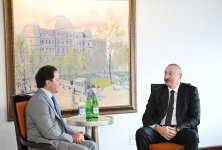 President Ilham Aliyev meets with Co-Founder and CEO of global investment firm Ares Management in New York (PHOTO/VIDEO)