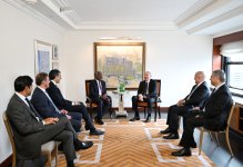 President Ilham Aliyev meets with Founder, Chairman, and CEO of Global Infrastructure Partners in New York (PHOTO)