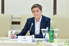 Azerbaijani Parliament speaker meets with Serbian National Assembly's chair (PHOTO)