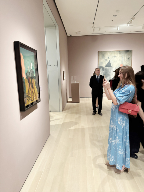 Founder and head of IDEA Public Union Leyla Aliyeva and Arzu Aliyeva visit Museum of Modern Art in New York (PHOTO)