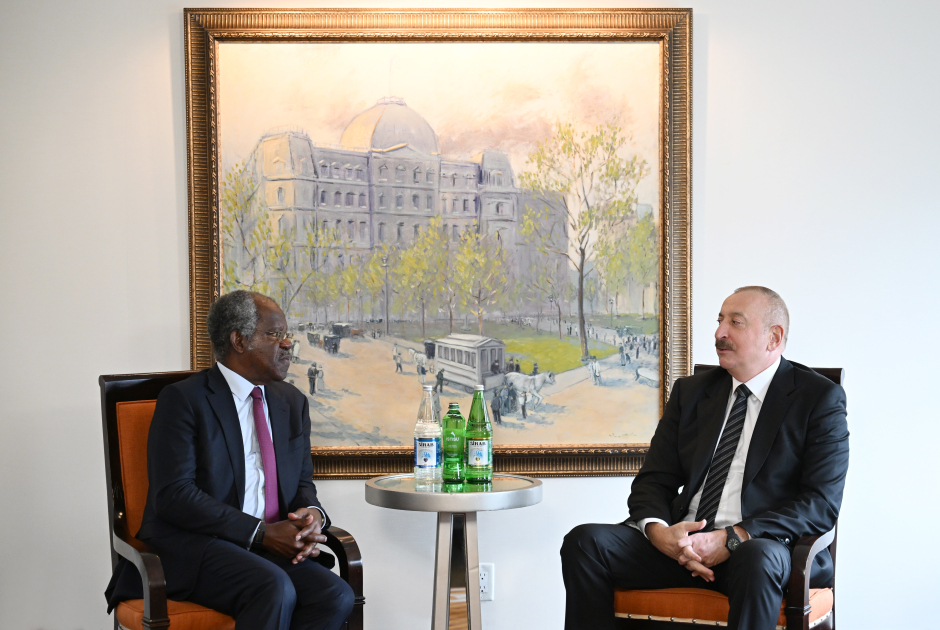 President Ilham Aliyev meets with Founder, Chairman, and CEO of Global Infrastructure Partners in New York (PHOTO)
