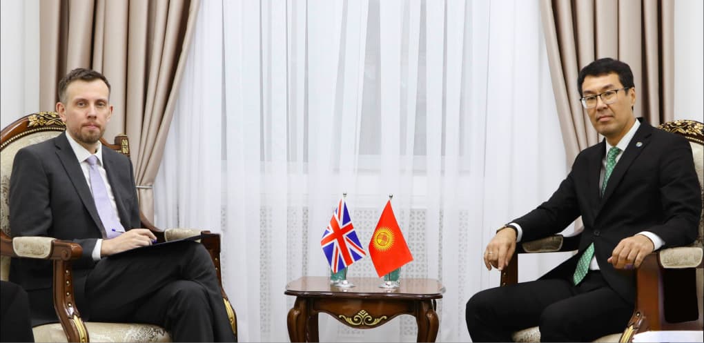 Kyrgyzstan and UK get down to business on key cooperation fronts