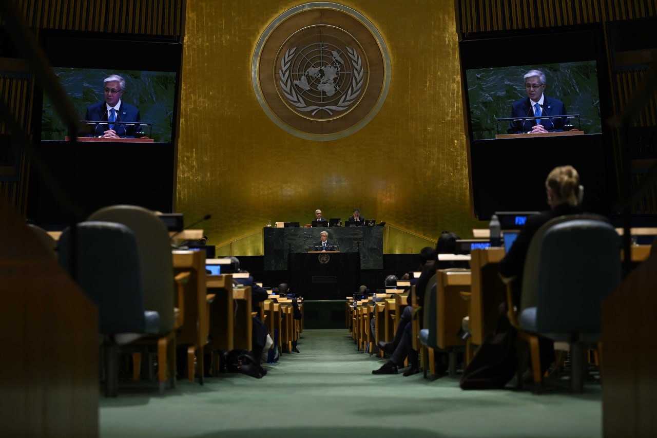 President Tokayev outlines Kazakhstan’s four-pillar energy strategy at UN