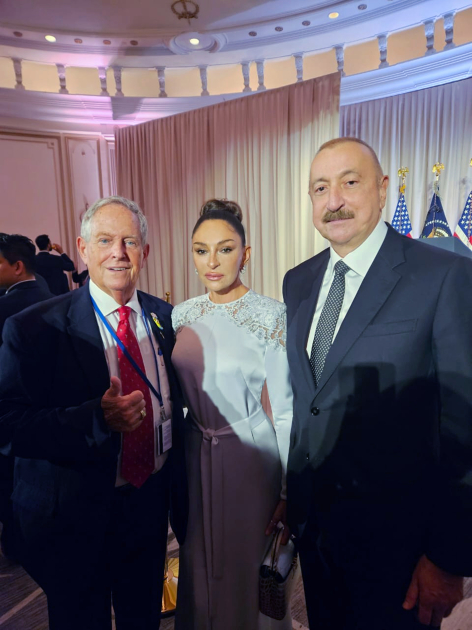 President Ilham Aliyev, First Lady Mehriban Aliyeva attend official reception on 80th session of UN General Assembly (PHOTO)